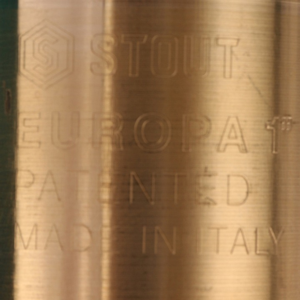 Клапан обратный STOUT 1" с латунным штоком