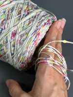 Пряжа Smith (100% хлопок), 240м/100гр, конфетти