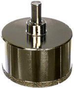 Коронка алмазная по керамике и кафелю 68 мм. С центрирующим сверлом TRIO-DIAMOND 400068