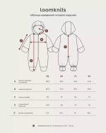 Комбинезон детский Loomknits LT0377-043 Лиловый