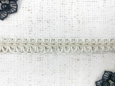 Тесьма отделочная, 2 см, кремовый