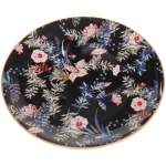 Тарелка керамическая «Paradise» 25см, черная