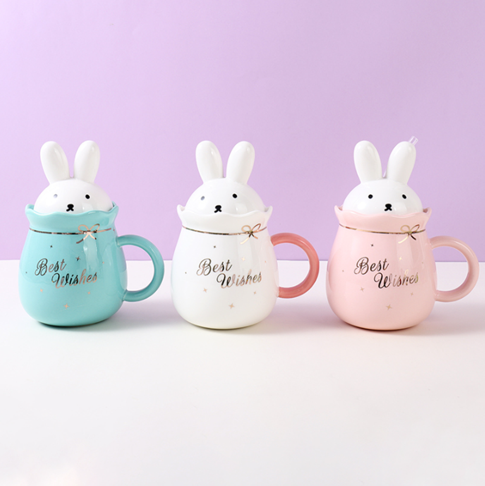 Керамическая кружка &quot;Cute Bunny&quot;, 550 мл