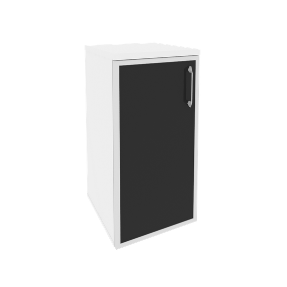 Оникс Шкаф низкий узкий левый O.SU-3.2 R (L) black  400*420*823