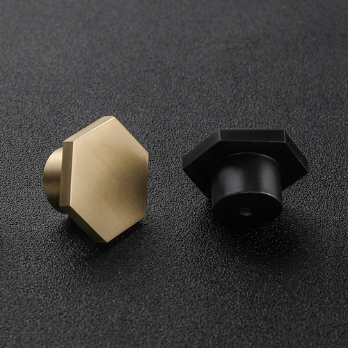 Ручка-кнопка HK005 brass