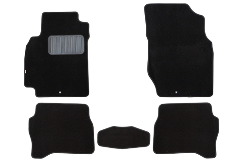 Коврики в салон для NISSAN Almera Classic 2006-2013, седан, 5 шт. (текстиль) KLEVER03361622110KH