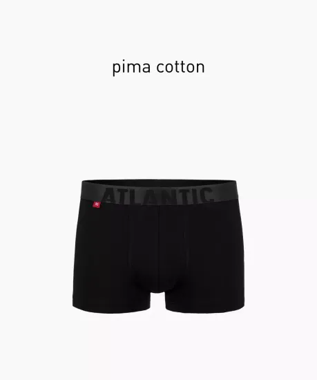Трусы мужские боксеры, Atlantic MH-1192, черные