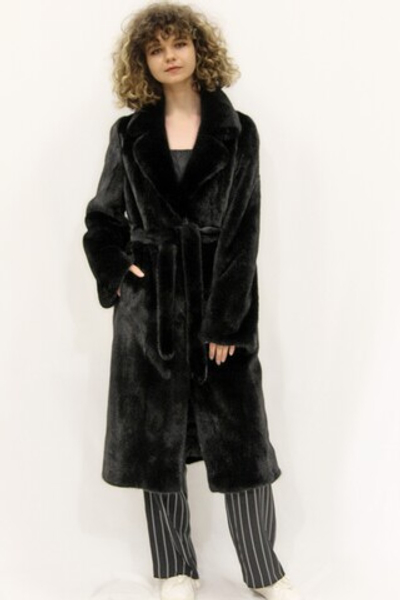 Шуба из норки