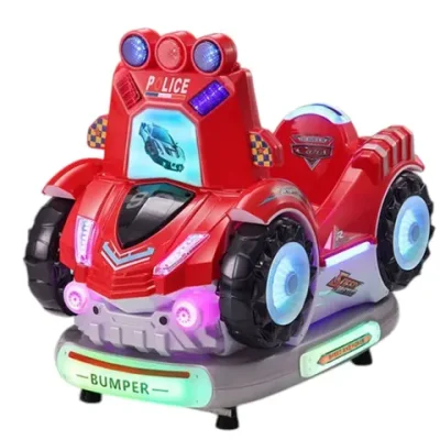 Аттракцион качалка с играми и мыльными пузырями «Патруль»