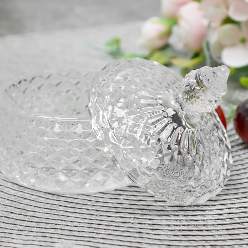 Ваза для варенья и меда 135мл, d8,5см, h9см, TG018