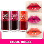 Тинт для губ Etude House #2 Dear Darling Water Gel Tint Strawberry Ade на водной основе тон клубничный