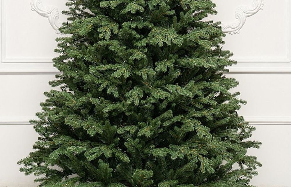 Елка с гирляндой 2в1 «Ванкувер» (Литая+пвх) 150 см / 1,5 м