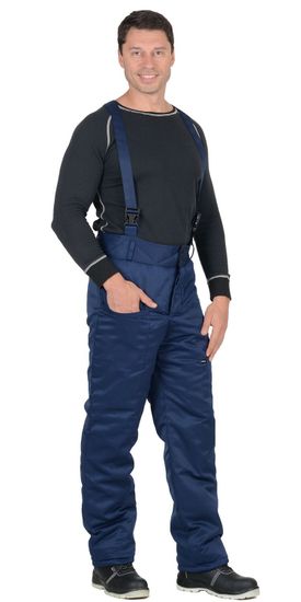 Брюки зимние (синий)