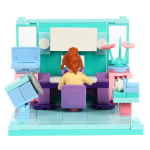 Конструктор блочный Слубан "Любимая комната" (8шт в шб.) (Арт. M38-B0791)