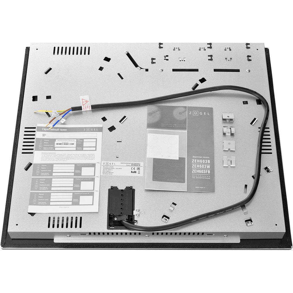 Встраиваемая электрическая варочная панель ZUGEL ZEH603FB