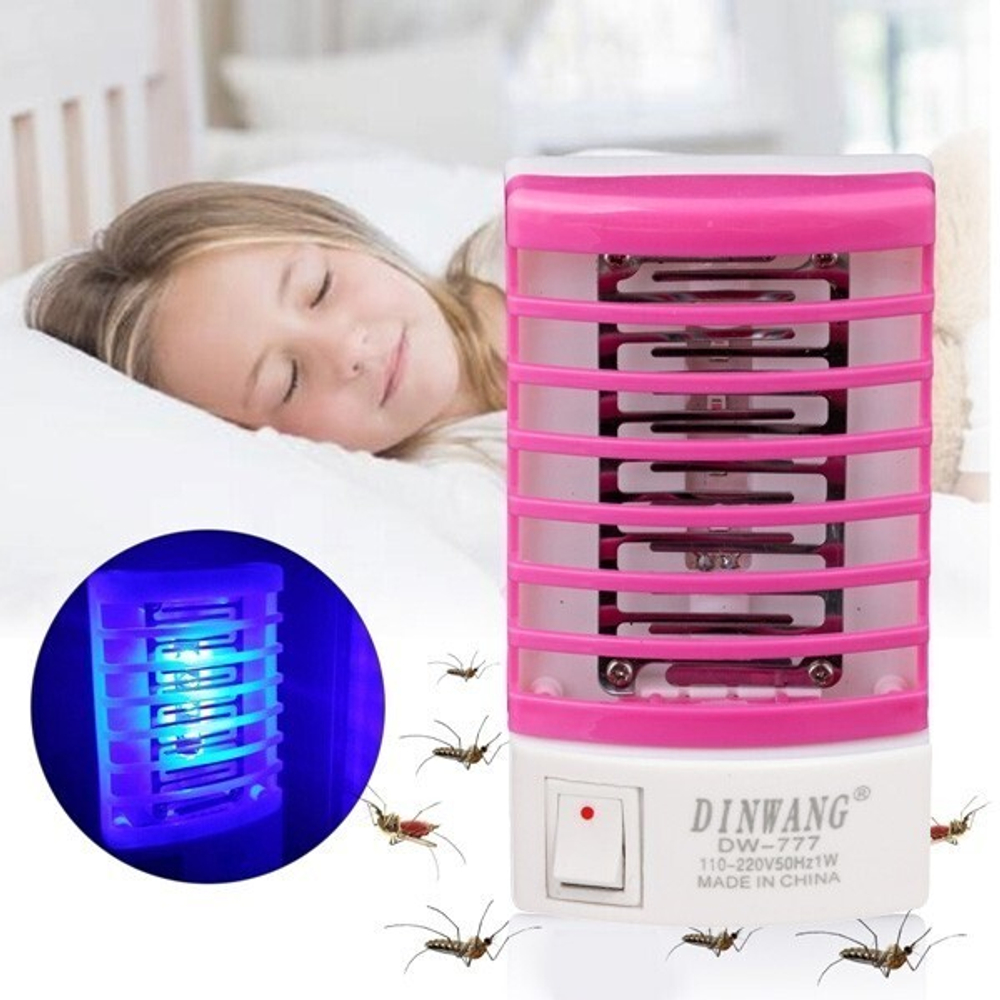 Ночник-ловушка от летающих насекомых «Кубик» 11,5см 220V