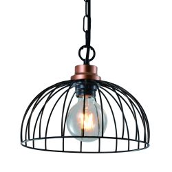 Светильник подвесной (подвес) Rivoli Agarola 1018-106 1 х Е27 40 Вт лофт - кантри | Rivoli