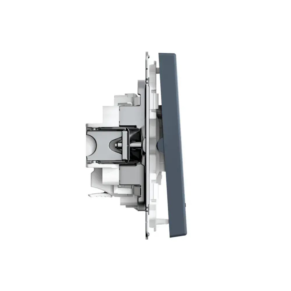 ARTGALLERY 2-клавишный ВЫКЛЮЧАТЕЛЬ с подсветкой, сх.5а, 10АХ, механизм, быстрозажим. клем., ГРИФЕЛЬ