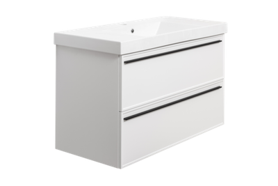 Тумба под раковину La Fenice Elba Bianco TWIN белый 100 FNC-01-ELB-B-100-2