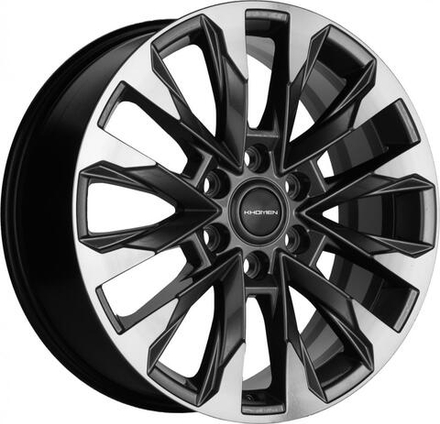 Khomen 2010 8x20 6x139.7 ET 60 Dia 95.1 (grey)