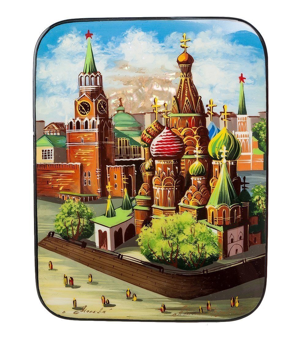 Народные промыслы ШК-55/ 18 Шкатулка «Москва»
