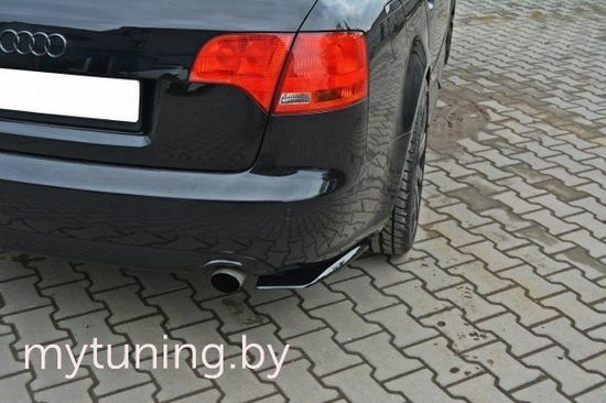 Накладки на бампер задний для AUDI A4 B7 (04-07)