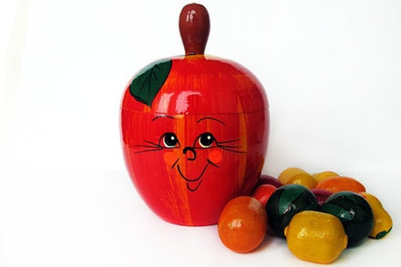 Счётный материал "В яблоке"