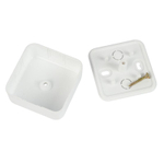 Коробка распределительная для кабель-каналов IP40 50x50x20 мм белая