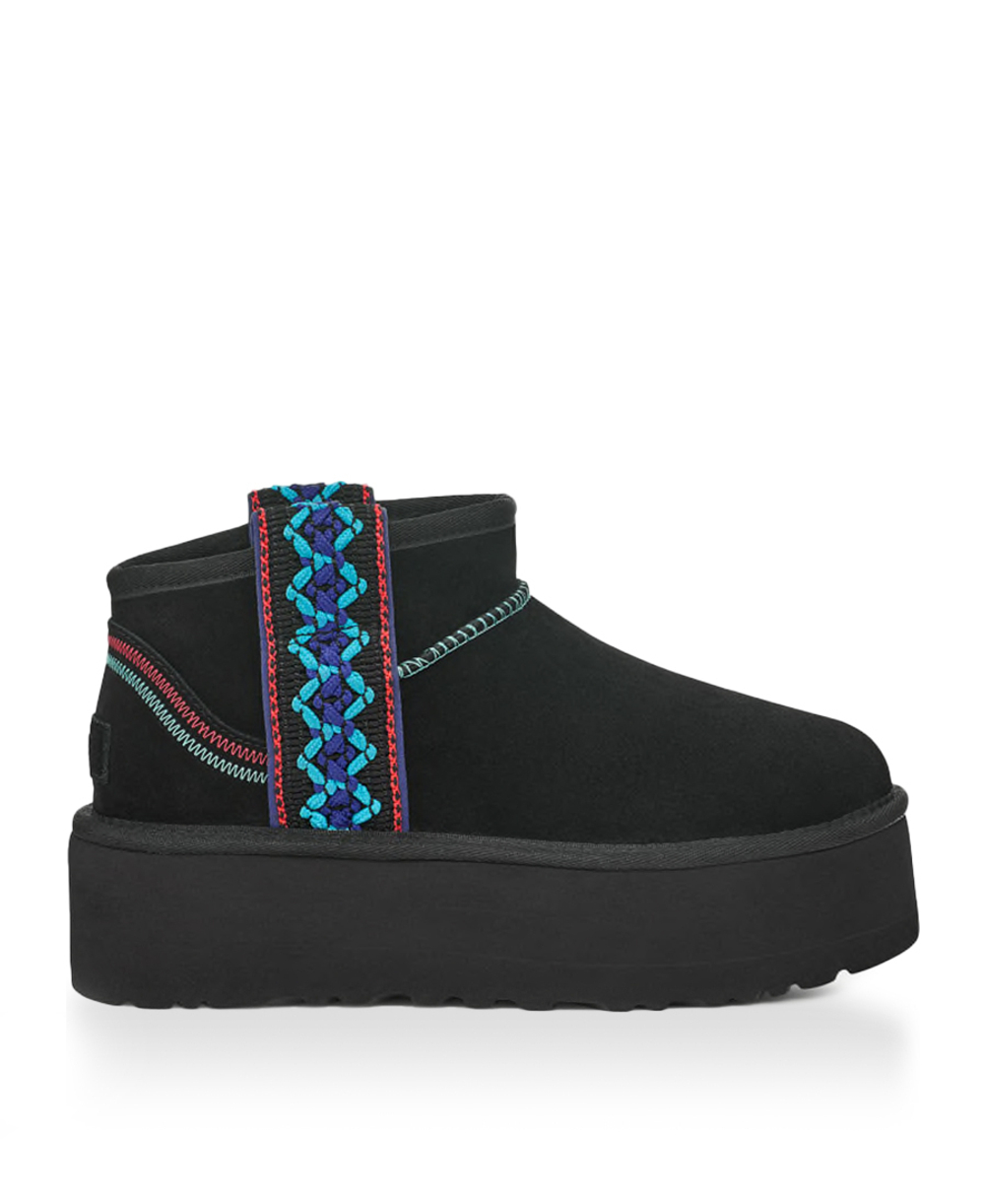 ULTRA MINI BRAID PLATFORM-black