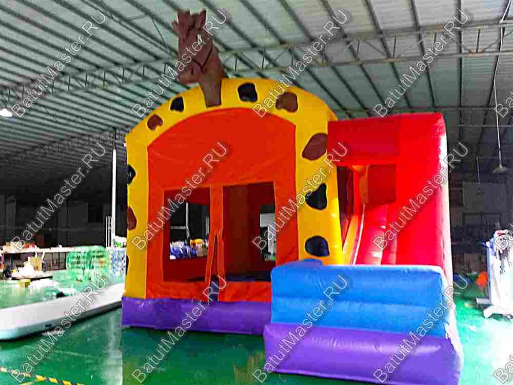 Коммерческий батут "Ранчо", 4*4*4 м