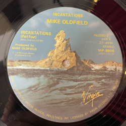Винтажная виниловая пластинка LP Mike Oldfield Incantations (Japan 1978) (Obi)