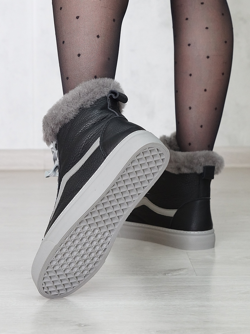 Ботинки женские зимние LIKE SHOW LK508-11M \F44-521M