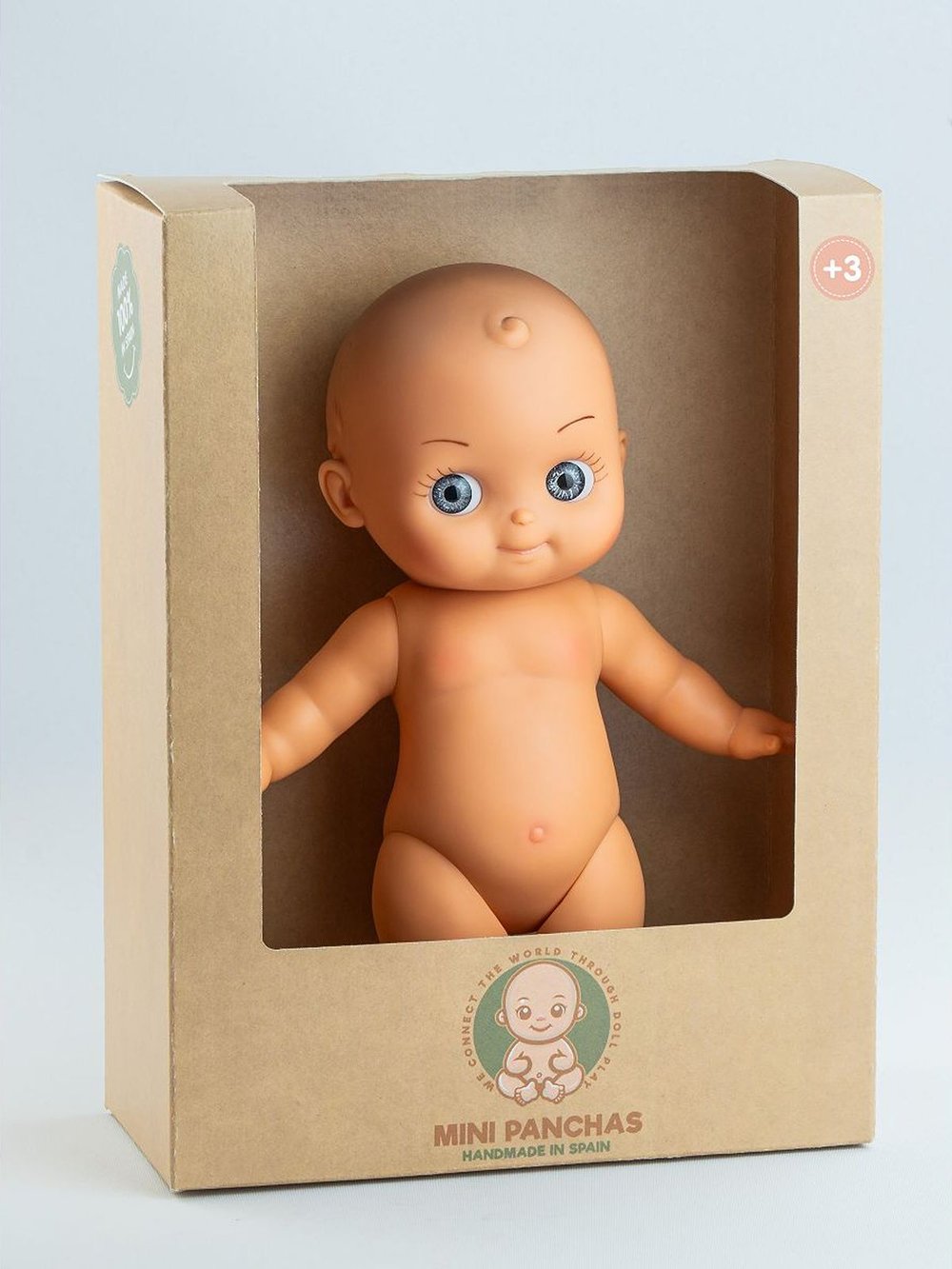 Кукла для девочки Paola Reina 28см виниловая Малыш Панча без одежды