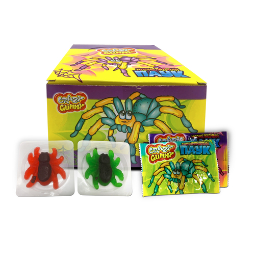 Мармелад «CRAZY GUMMY. Мармеладный паук» 15г * 36шт * 12блоков