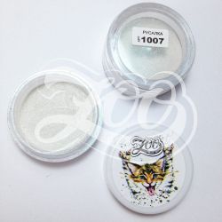 Zoo Nail Пигмент для втирки "Русалка" №1007 Зеленый, 1 гр.