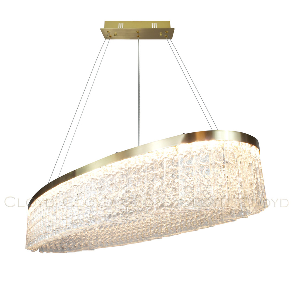 Люстра Cloyd PERGAM C1 / шир. 108 см - латунь (арт.10881)