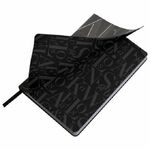 Ежедневник недатированный Brauberg Vista Black, А5, 136л, кожзам