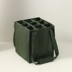 Сумка для бутылок Smart Picnic, темно-зеленая