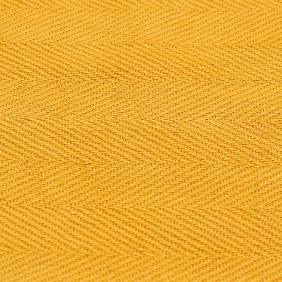 Набор кухонных полотенец с контрастным кантом горчичного цвета из коллекции trendy ruffles, 50х70 см