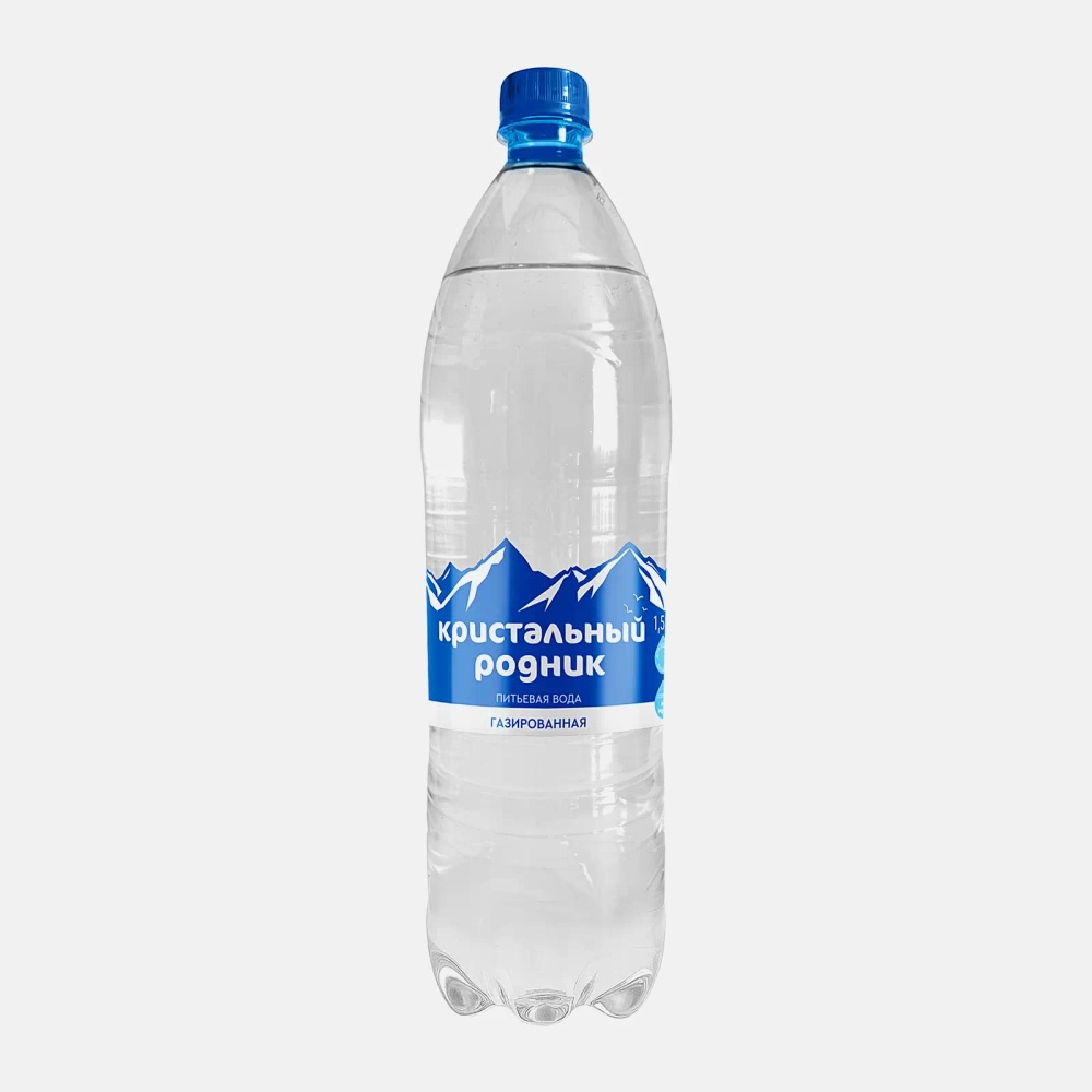 Газированная вода Кристальный родник 1.5л