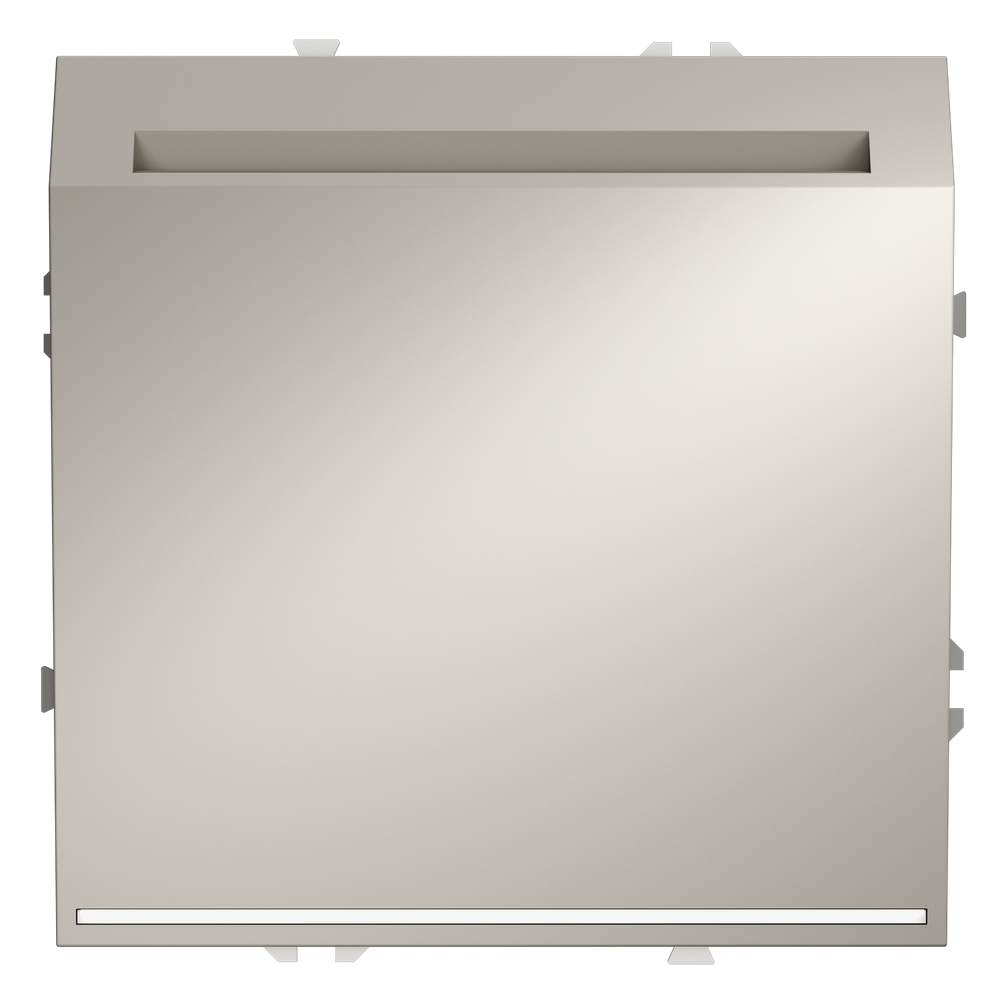 Выключатель встраиваемый VOLTUM S70 карточный 16А, (кашемир)