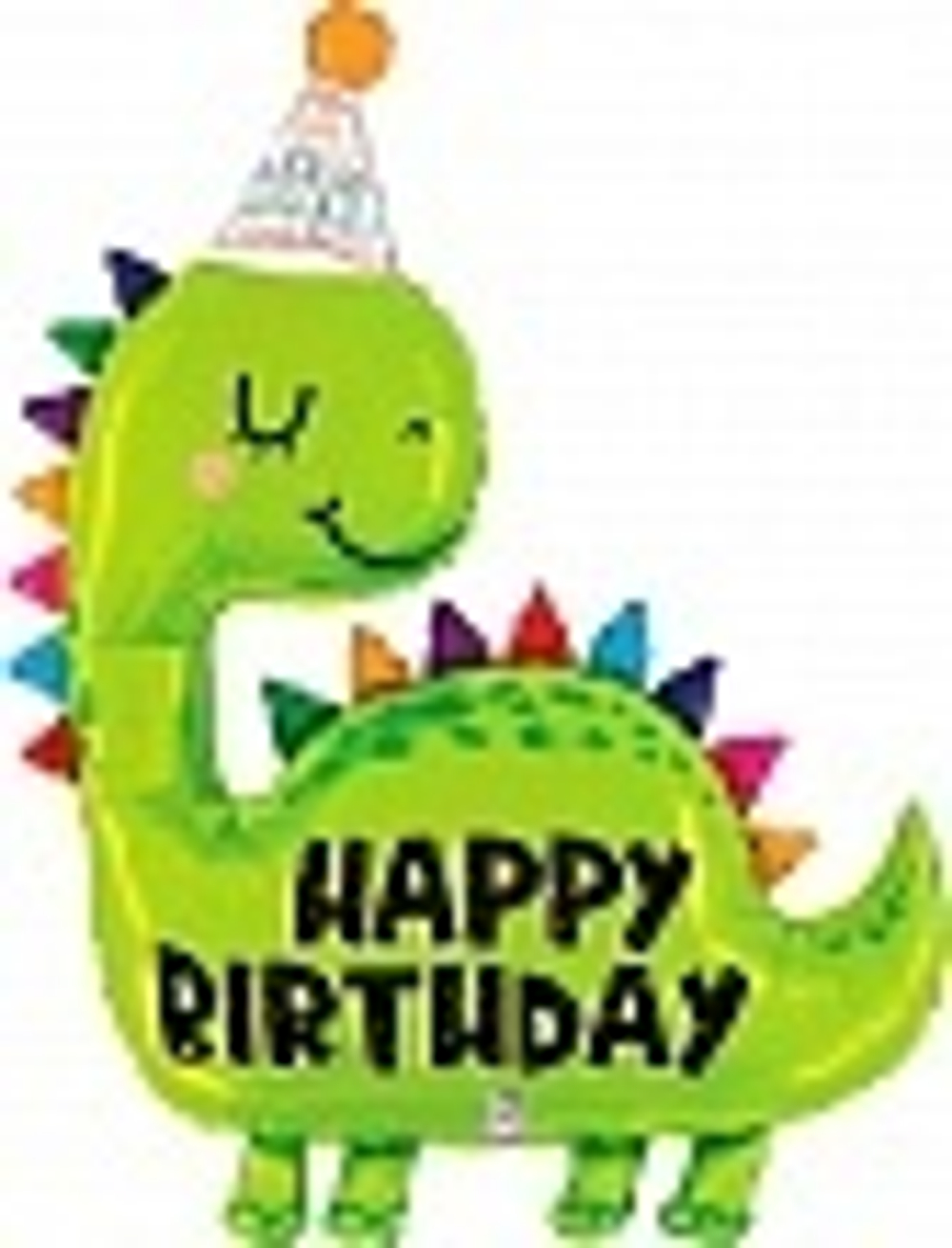 Шар (52""/132 см) Фигура, Динозаврик в колпачке, 1 шт. Д093