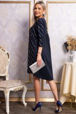 Платье Леди Элегант (синее) П14826-10М LT Collection