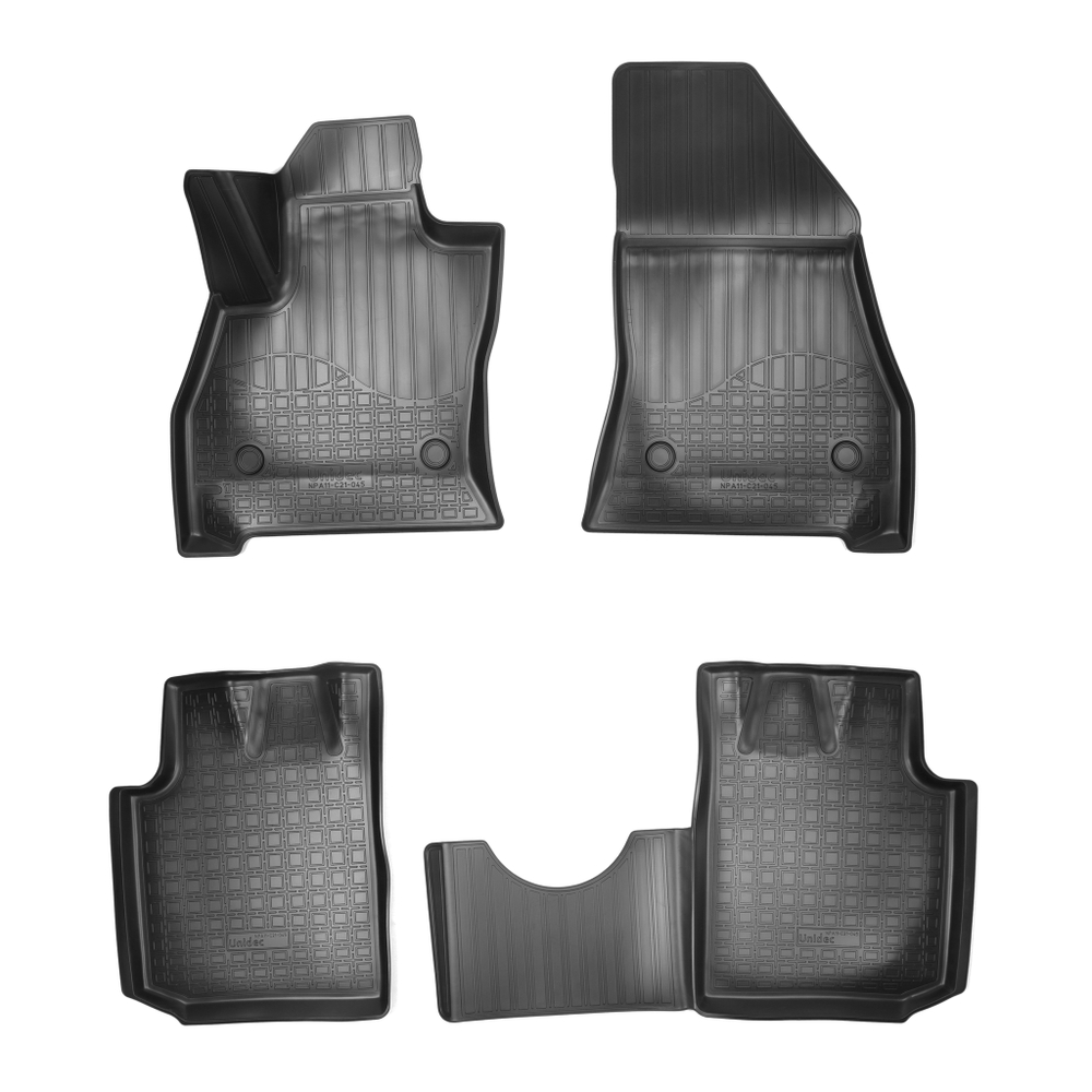 Ковры в салон Norplast/Unidec для Fiat 500L (2012-), арт.NPA11-C21-045