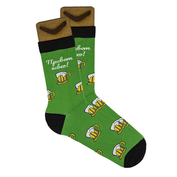 Носки длинные "Пивко"