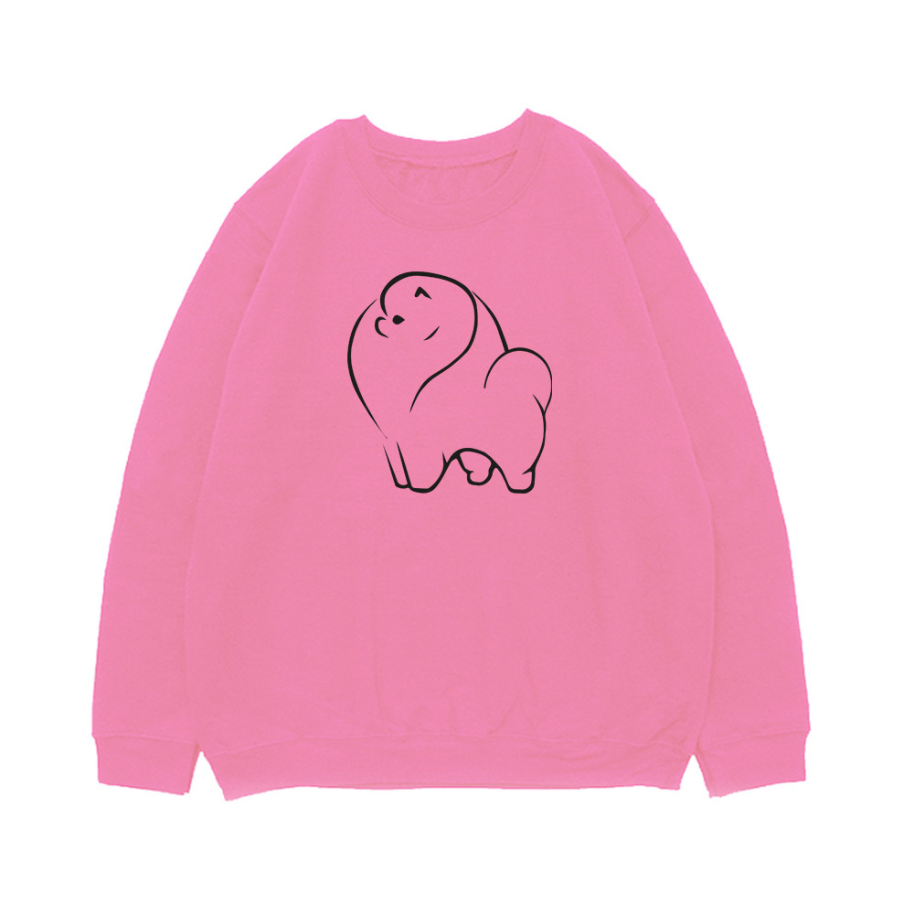 Свитшот "Шпиц - силуэт"