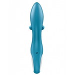 Вибратор-кролик Embrace me berry Satisfyer, бирюзовый