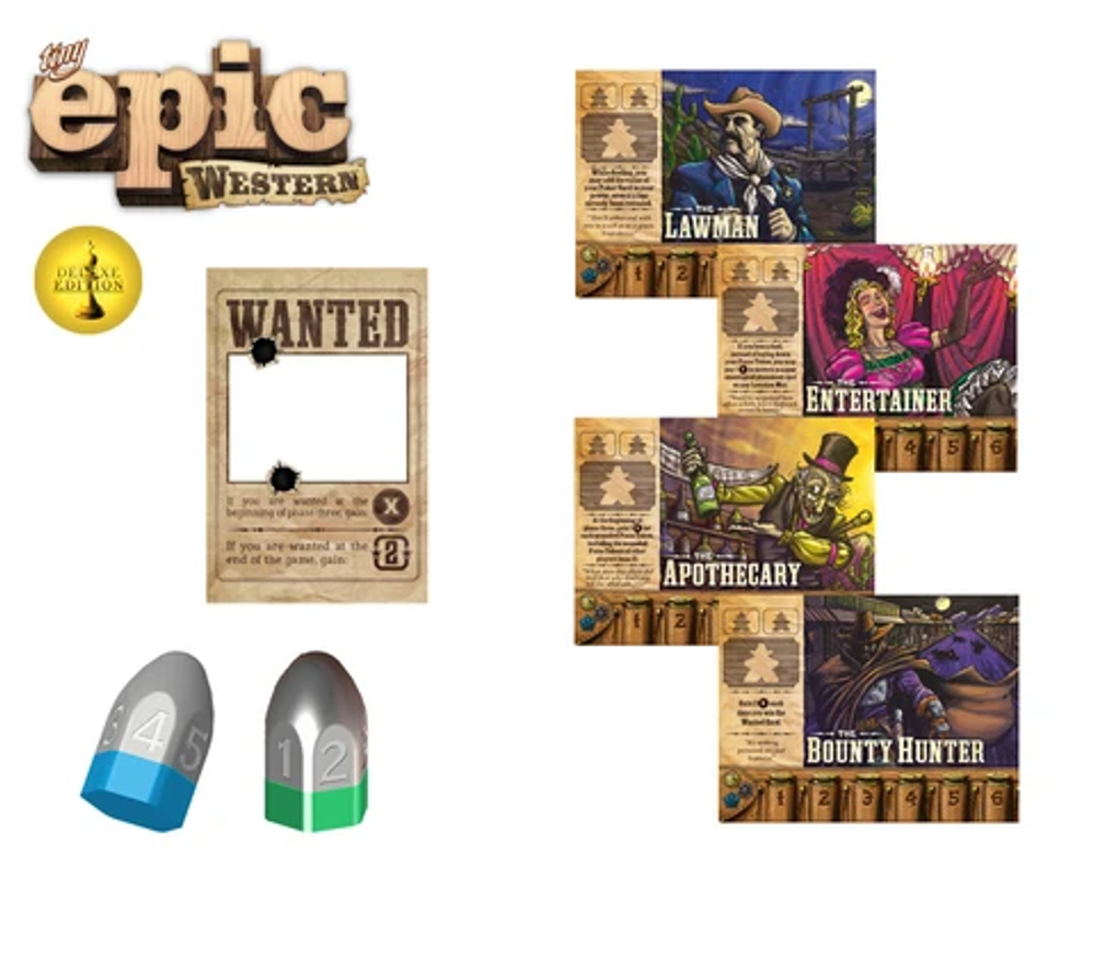 (Бронь) Tiny Epic Western: Kickstarter Deluxe Promo Pack