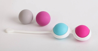 Набор для вумбилдинга: силиконовая оболочка и 4 шарика разного веса. (Цвет: разноцветный)