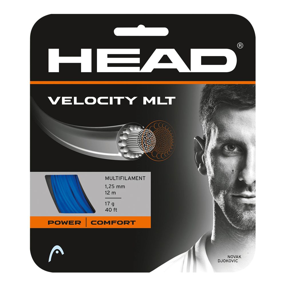 Струны теннисные HEAD Velocity MLT String Set 12m - Blue